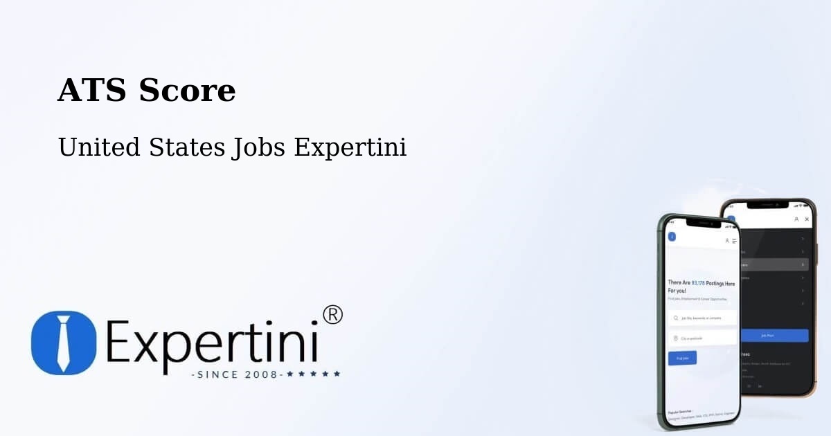 Resume ATS Score & Job Description Match Tool – Edgewood - United States Jobs Expertini