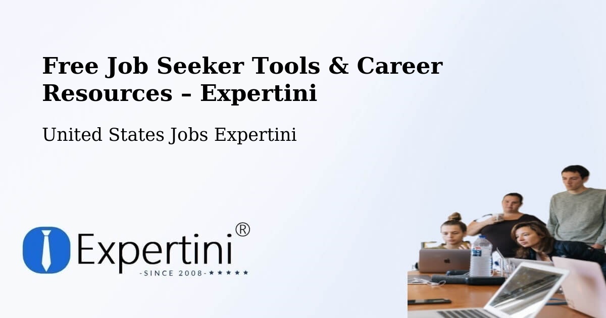 Free Job Seeker Tools & Career Resources – Edgewood - Edgewood, United States Jobs Expertini