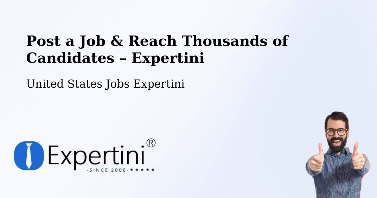 Post a Job in Edgewood – Hire the Right Talent - Edgewood, United States Jobs Expertini