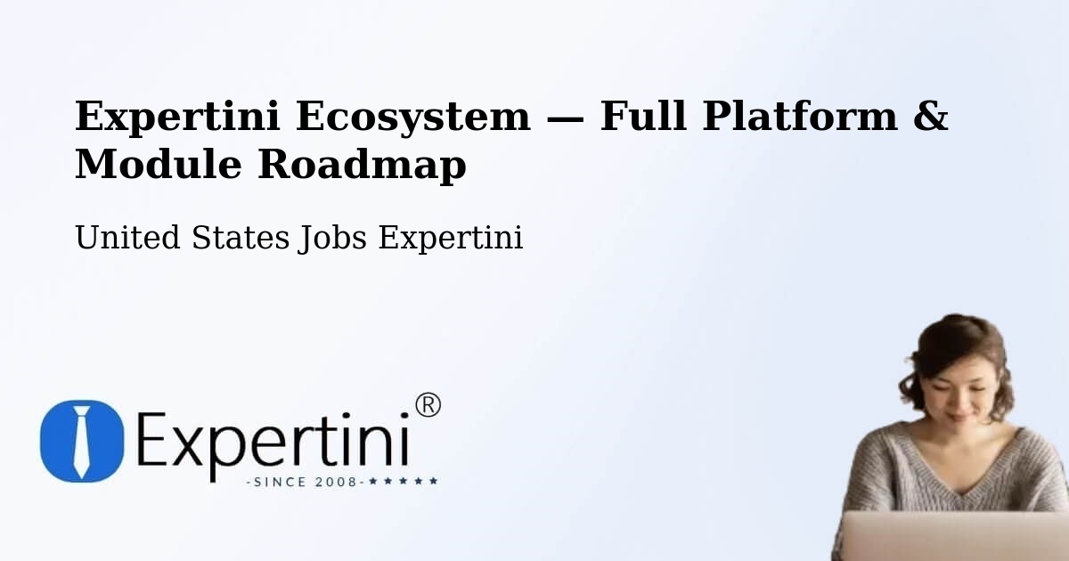 Expertini Ecosystem — Full Platform & Module Roadmap – Edgewood
